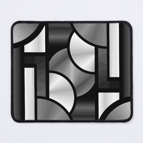Item preview, Black and White Geometric Design designed and sold by JayMakesTiktok.