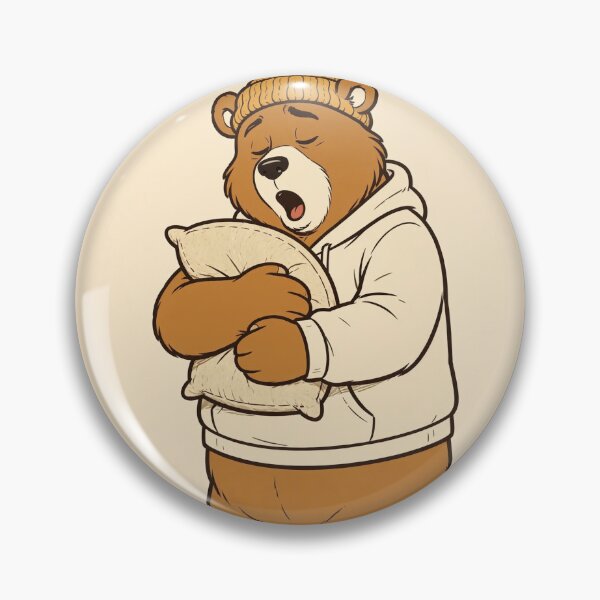 Item preview, Tenme Paciencia Modo Siesta Activado Oso Dormido Divertido Camiseta designed and sold by EverydayBadge.