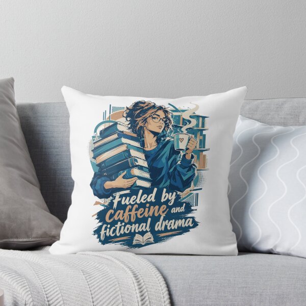 Item preview, Fueled by Caffeine and Fictional Drama Coffee designed and sold by Pineapple-Tree.