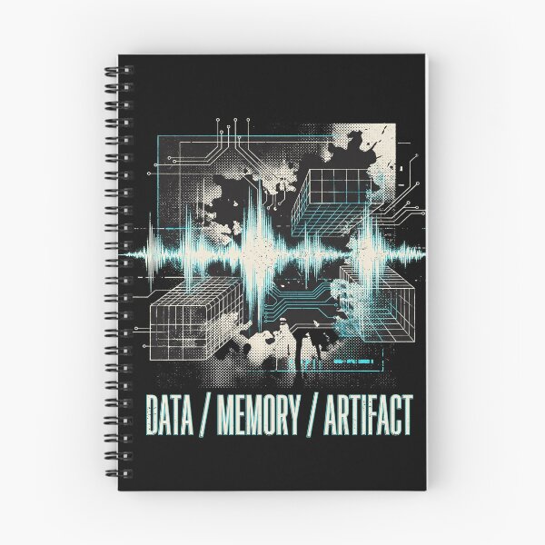 Item preview, Cyberpunk Data Memory Artifact Soundwave Design designed and sold by LayercraftArt.