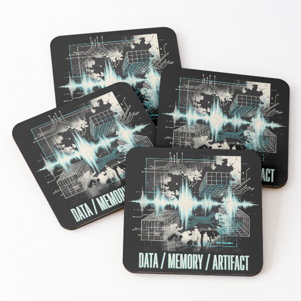 Item preview, Cyberpunk Data Memory Artifact Soundwave Design designed and sold by LayercraftArt.