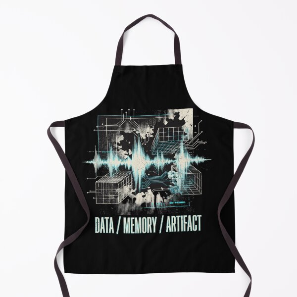 Item preview, Cyberpunk Data Memory Artifact Soundwave Design designed and sold by LayercraftArt.