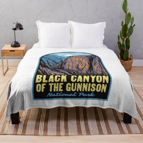 Item preview, Black Canyon of the Gunnison National Park Painted Wall designed and sold by HalpinDesign.