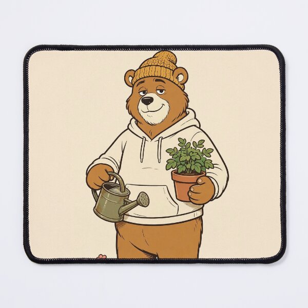 Item preview, Tenme Paciencia Estoy En El Jardín Oso Jardinero Divertido Camiseta designed and sold by EverydayBadge.