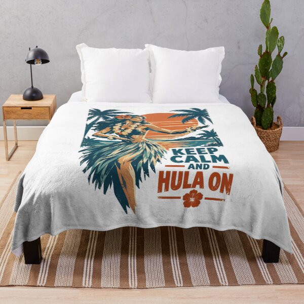 Item preview, Keep calm and hula on: Hawaii Retro designed and sold by Pineapple-Tree.