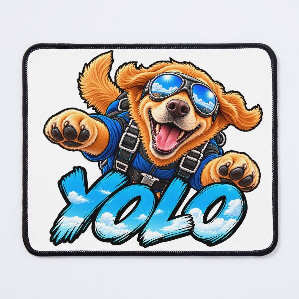 Item preview, YOLO! This doggo wants you to live your best life designed and sold by Dabfu.