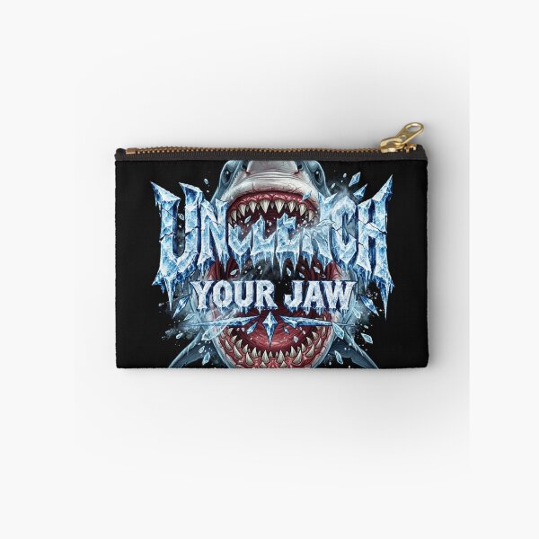 Item preview, Unclench Your Jaw Shark Ice Metal Graphic Premium Oversized Sweatshirt designed and sold by loccotown168.