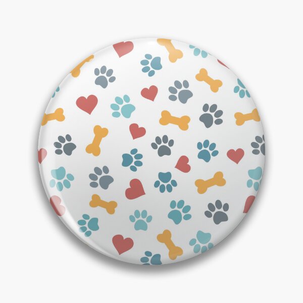 Item preview, Dog Paw Print Pattern: Love for Pets designed and sold by Goodthingstree.