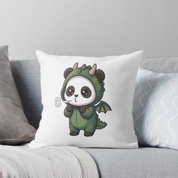 Item preview, Cute Panda Dragon Costume Smoke designed and sold by Ella_Sketch.