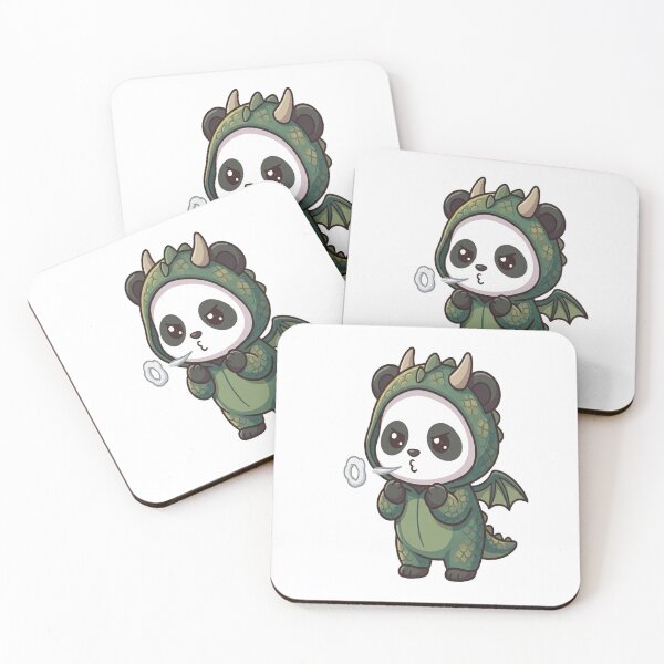 Item preview, Cute Panda Dragon Costume Smoke designed and sold by Ella_Sketch.