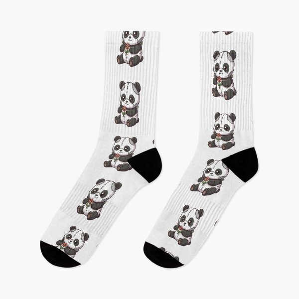 Item preview, Cute Frankenstein Panda Holding Flower designed and sold by Ella_Sketch.