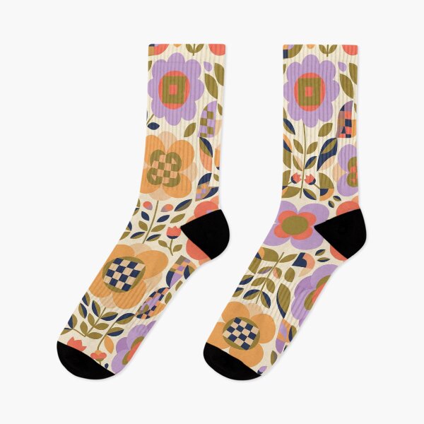 Item preview, Checkerboard Flower Pattern designed and sold by ASTRAL ART LAB.