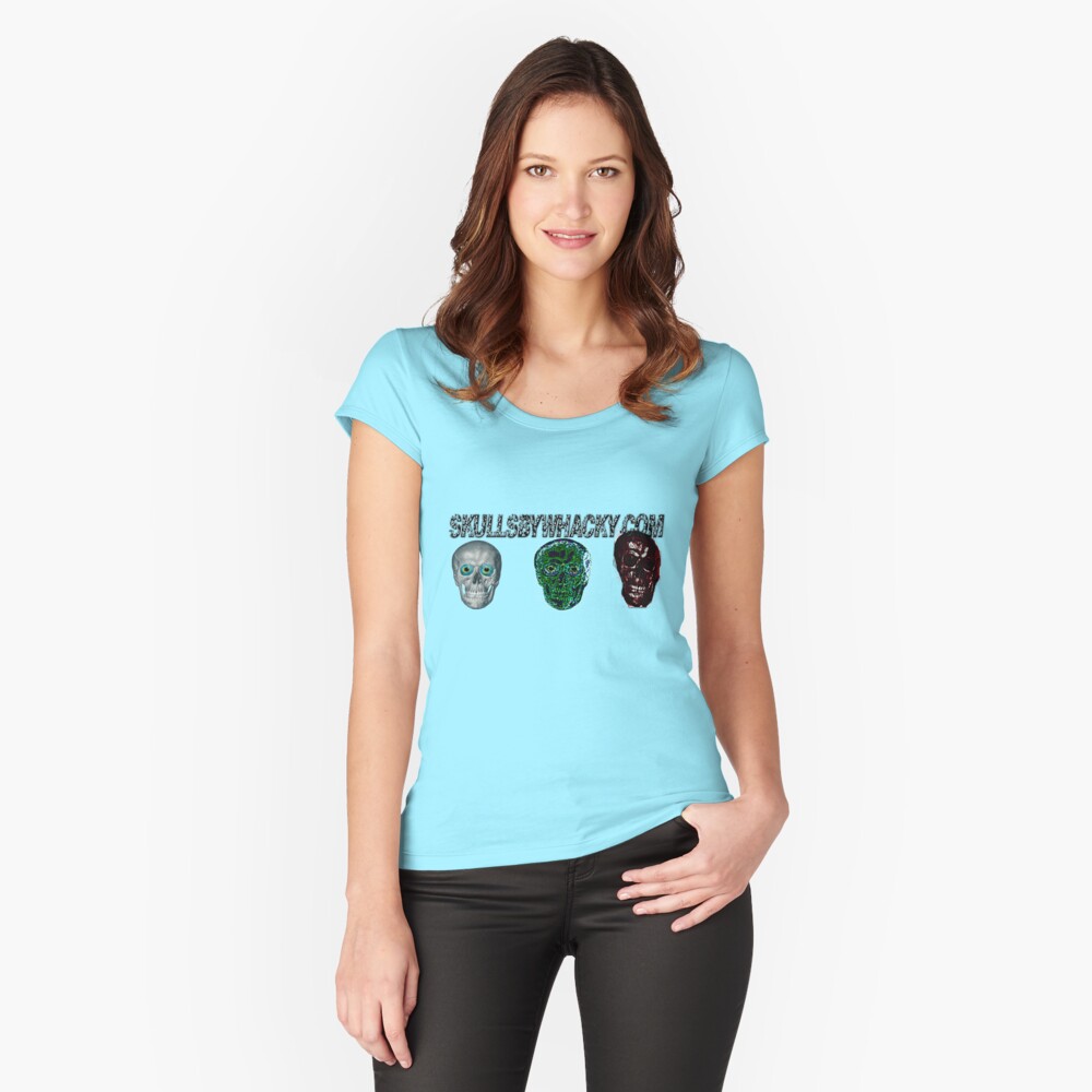 Item preview, Fitted Scoop T-Shirt designed and sold by bywhacky.