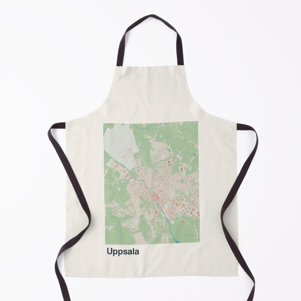 Item preview, Uppsala Minimalistic Map Art designed and sold by MapsNerd.