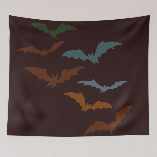 Item preview, Halloween Bats Flock Pattern designed and sold by weirdove.
