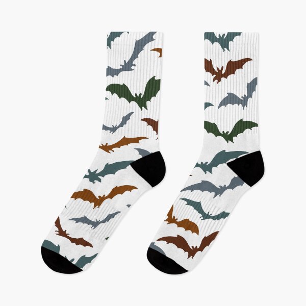 Item preview, Halloween Bats Flock Pattern designed and sold by weirdove.