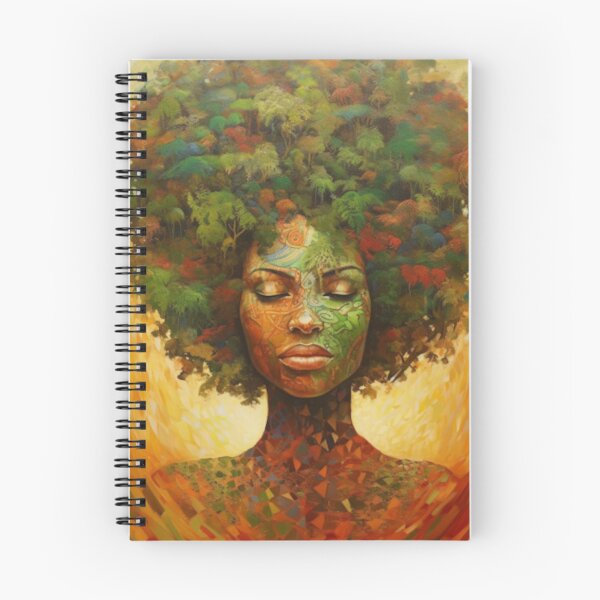 Item preview, African Mother Earth – Black Woman Nature Goddess Afrocentric Art designed and sold by GSizzle1.