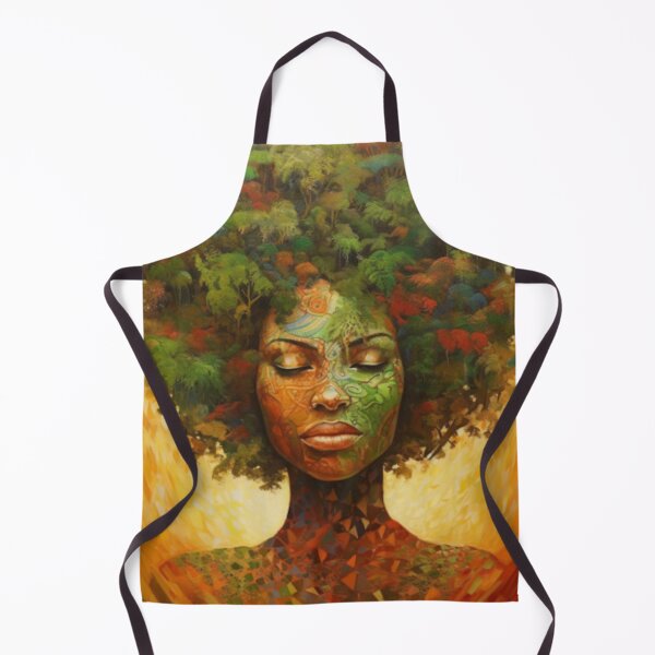 Item preview, African Mother Earth – Black Woman Nature Goddess Afrocentric Art designed and sold by GSizzle1.