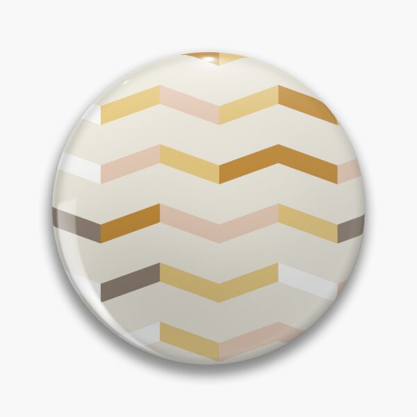 Item preview, Modern Zigzag Pattern in Mustard Yellow, Blush, Rust, and Grey designed and sold by Kelly Dietrich Mandalas & Colorful Patterns.