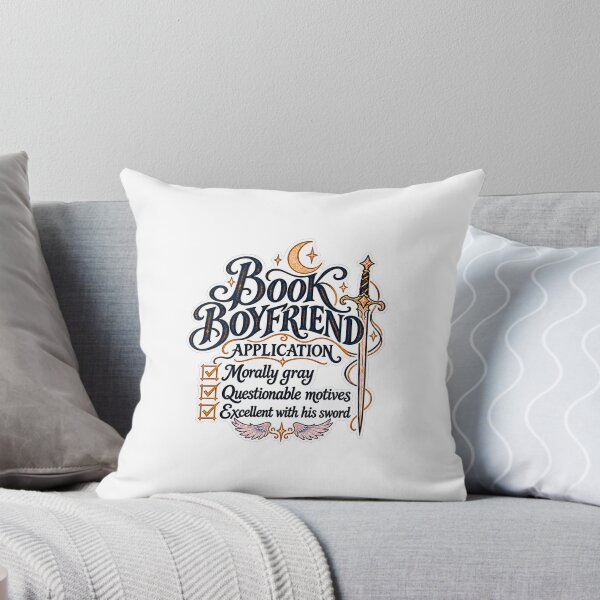Item preview, Book Boyfriend Application – Funny Romantasy Reader Checklist designed and sold by Sophieisartsy.