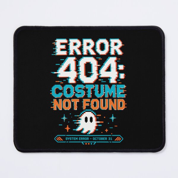 Item preview, Error 404 Costume Not Found Halloween Ghost designed and sold by CrazySzoopWorld.
