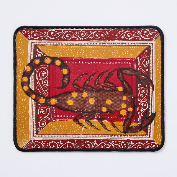 Item preview, Scorpio Zodiac Medieval Scorpion in Red and Gold designed and sold by Fani*.