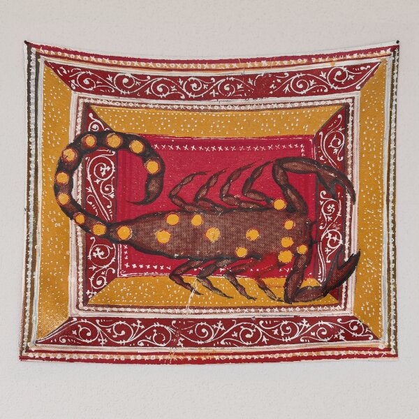 Item preview, Scorpio Zodiac Medieval Scorpion in Red and Gold designed and sold by Fani*.