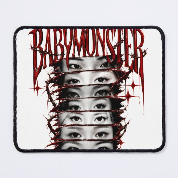 Item preview, BabyMonster Eyes Barbed Wire Kpop designed and sold by MikyZoomm.