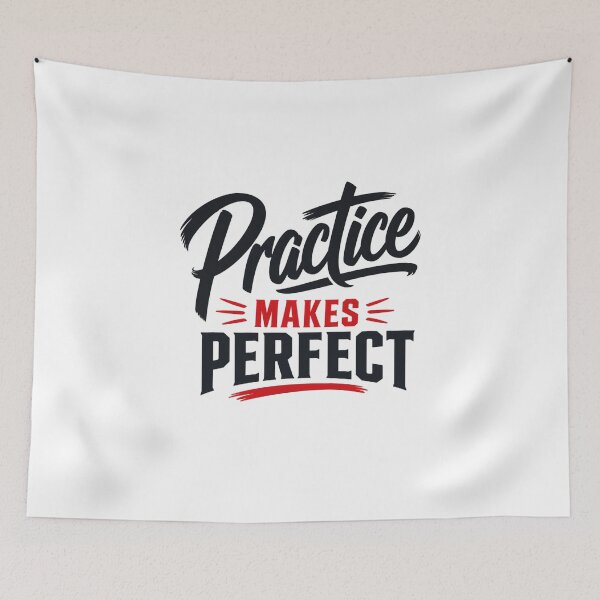 Item preview, Practice Makes Perfect designed and sold by GoodPlaceToShop.