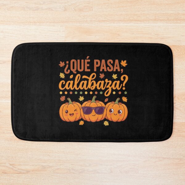 Item preview, Que Pasa Calabaza Maestra Teacher Autumn Cute designed and sold by Designart68.