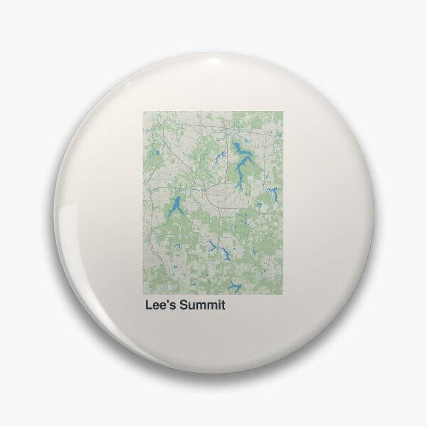 Item preview, Lee's Summit Minimalistic Map Art designed and sold by MapsNerd.
