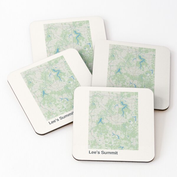 Item preview, Lee's Summit Minimalistic Map Art designed and sold by MapsNerd.