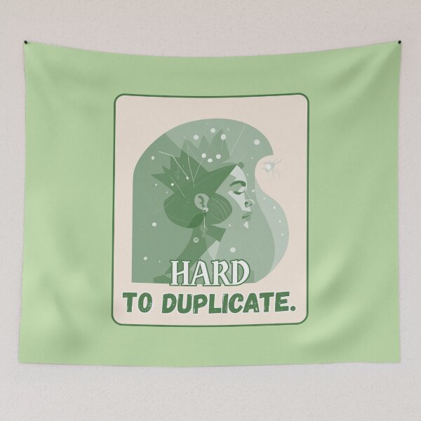 Item preview, Hard to Duplicate | Unique Feminine Statement Art designed and sold by Magic Love Art Print.