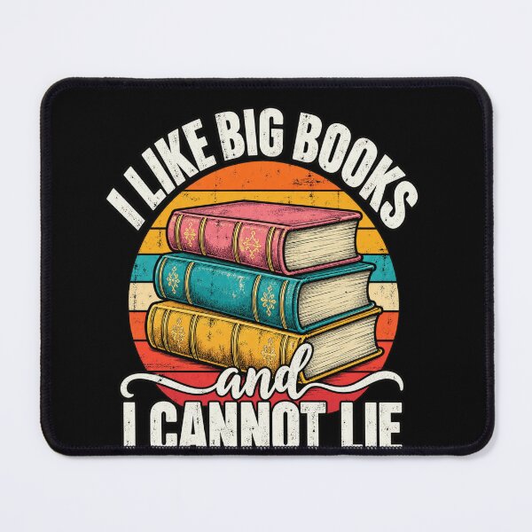 Item preview, I Like Big Books Book Lover designed and sold by anapldv.