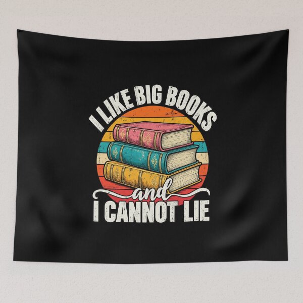 Item preview, I Like Big Books Book Lover designed and sold by anapldv.