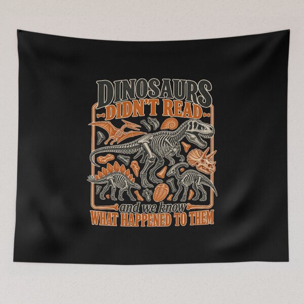 Item preview, Dinosaur Fossil Skeleton Retro Science designed and sold by anapldv.
