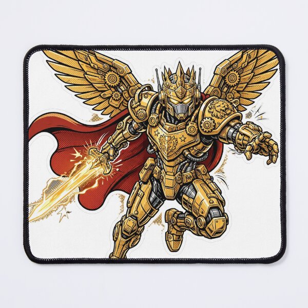 Item preview, Alpha Mecha King Perseus Bold Comic Inks Sticker - Mobile Legends Fan Art designed and sold by Lesley D.