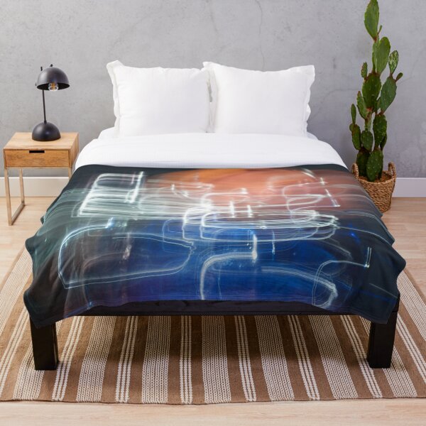 Item preview, Abstract Light Trails Glass Still Life Photography designed and sold by Marino4ka.