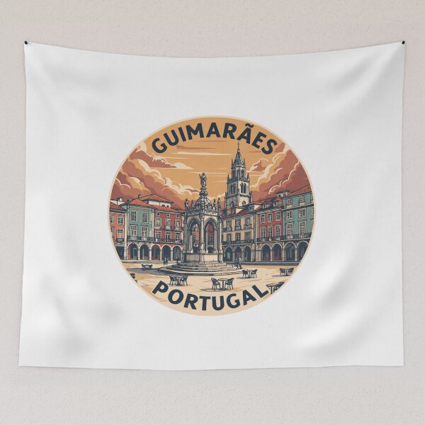 Item preview, Guimarães Portugal: Historic Square and Architecture designed and sold by CircinusStore.