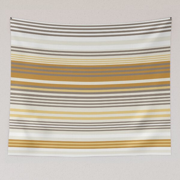 Item preview, Modern Stripe Design in Grey, Blush, and Mustard Yellow designed and sold by Kelly Dietrich Mandalas & Colorful Patterns.