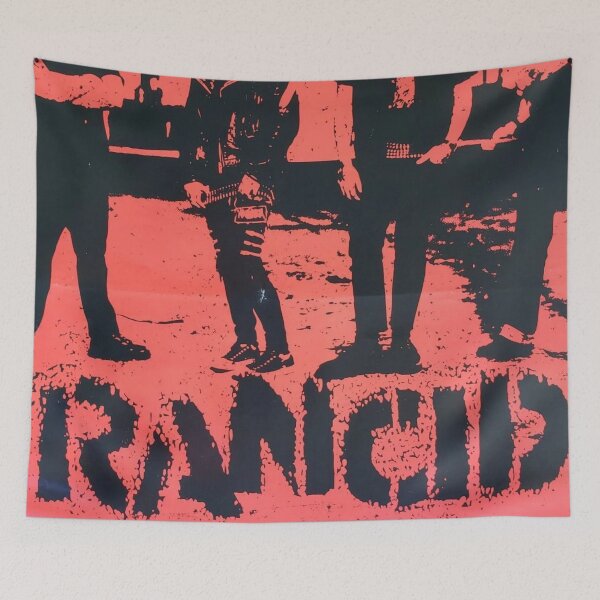 Item preview, Rancid Punk Music Original Custom Vintage Music Band Tee Unique Poster Wall Art designed and sold by Cool Robot Bro..