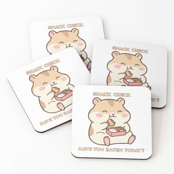 Item preview, Snack Check | Have You Eaten Today | Hamster designed and sold by PrintyRelatable.