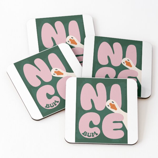 Item preview, Nice Bum Funny Goose Bathroom  designed and sold by artCreativeColony.