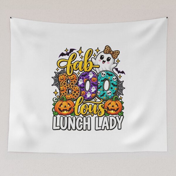 Item preview, Lunch Lady Halloween Fall Boo designed and sold by anapldv.
