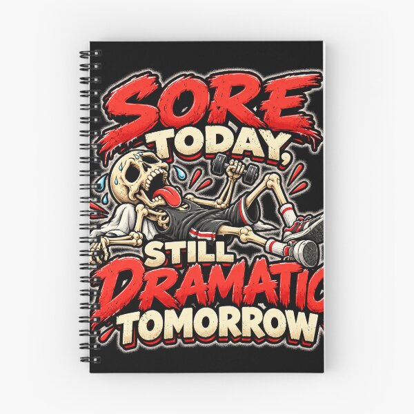 Item preview, Sore Today Still Dramatic Tomorrow Gym Humor designed and sold by THAT-ONE-TEE.