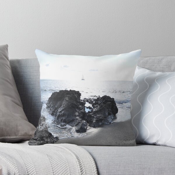 Item preview, Rocky Coastline Ship Horizon Portugal Ocean designed and sold by Marino4ka.