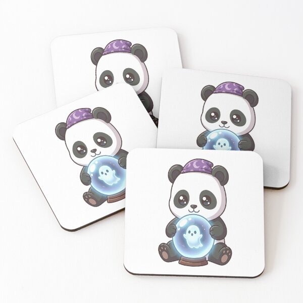 Item preview, Cute Wizard Panda Crystal Ball designed and sold by Ella_Sketch.