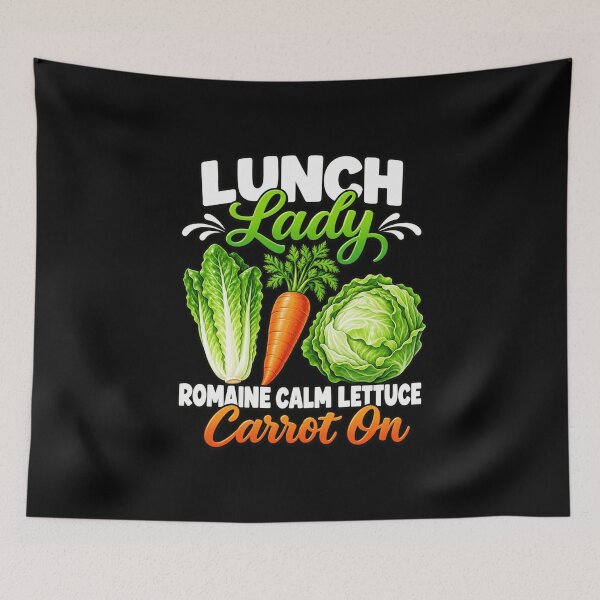 Item preview, Lunch Lady Vegetable Pun designed and sold by anapldv.