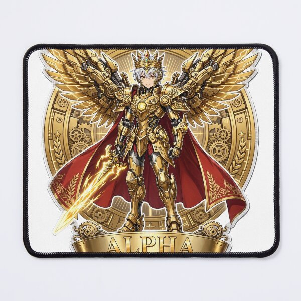 Item preview, Alpha Mecha King Perseus Name Banner Showcase Sticker - Mobile Legends Fan Art designed and sold by Lesley D.