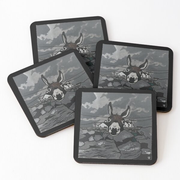 Item preview, A Donkey in Field from Ireland designed and sold by ethanvsanders.